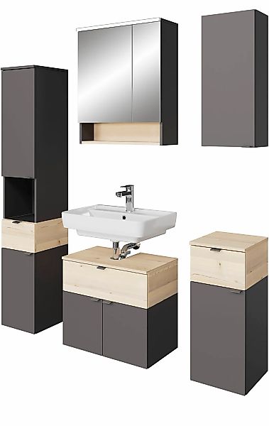 Saphir Badmöbel-Set "Quickset 394" Komplett-Set, 5 Stk. tlg. günstig online kaufen