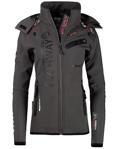 Geographical Norway Softshelljacke Damen Outdoor Jacke bareine Dark-Grey AS günstig online kaufen