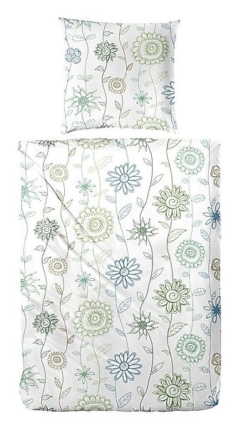 Primera Bettwäsche Feinbiber-Bettwäsche Frida, Feinbiber, 2 teilig, mit frö günstig online kaufen