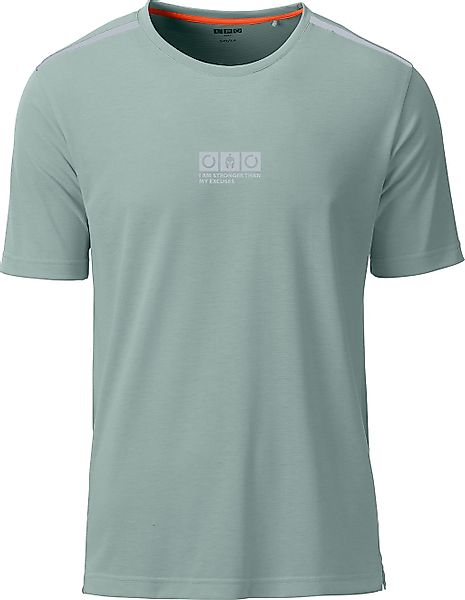 DEPROC Active Funktionsshirt "NAKIN MEN MELANGE", Funktionsshirt mit V-Auss günstig online kaufen