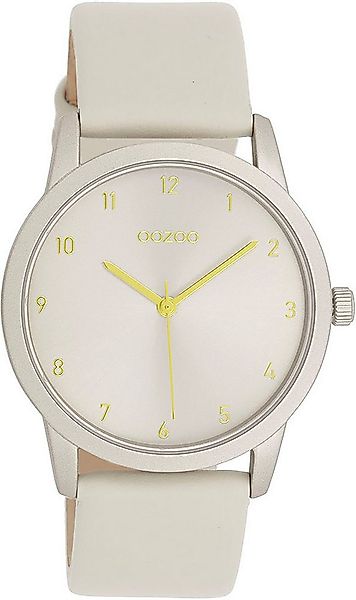OOZOO Quarzuhr C11076, Armbanduhr, Damenuhr, Lederarmband, Mineralglas, ana günstig online kaufen