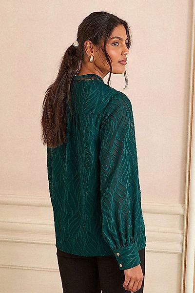 Love & Roses Langarmbluse Love & Roses Langärmelige Bluse mit RV, Petite (1 günstig online kaufen