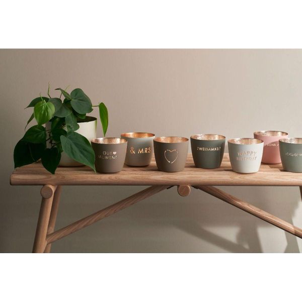 Giftcompany Kerzenhalter Windlicht Madras Herz Sandstone günstig online kaufen