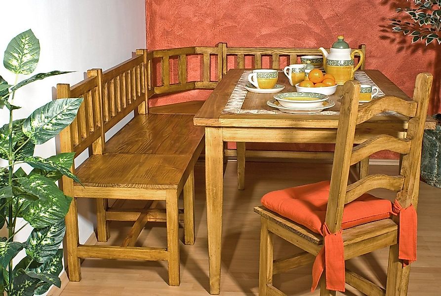 1a Direktimport Eckbank Mexico Möbel 48cm Modul der Eckbank - Stuhl - Landh günstig online kaufen