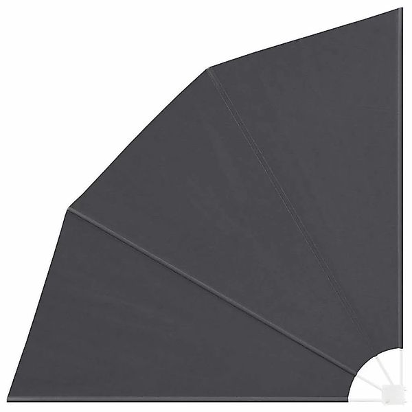 vidaXL Balkon Sichtschutz Schwarz 210 x 210 cm Polyester 42000935 günstig online kaufen