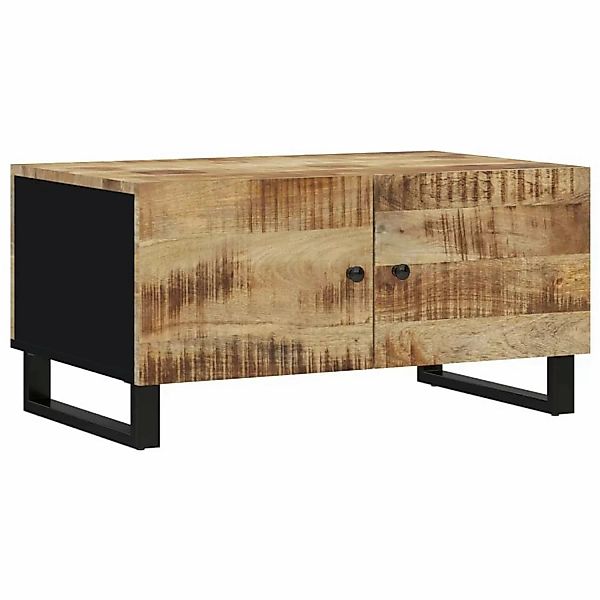 Vidaxl Couchtisch 80x50x40 Cm Massivholz Mango & Holzwerkstoff günstig online kaufen