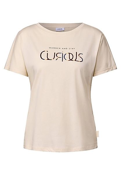 CECIL T-Shirt TOS Multicolor Curious FP T-Sh günstig online kaufen