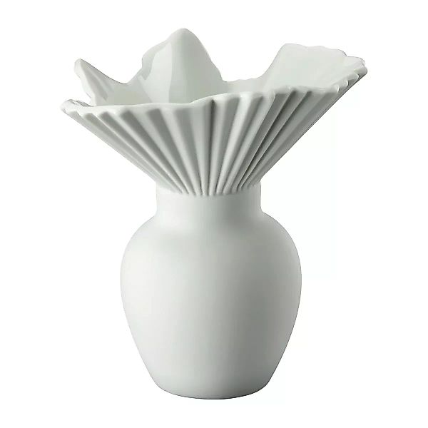 Rosenthal Vasen Miniaturvase Falda Sea Salt 10 cm (weiss) günstig online kaufen