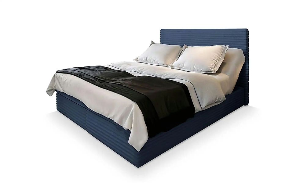 MASSENO Boxbett mit Bettkasten Milara ¦ blau ¦ Maße (cm): B: 140 H: 98 Bett günstig online kaufen