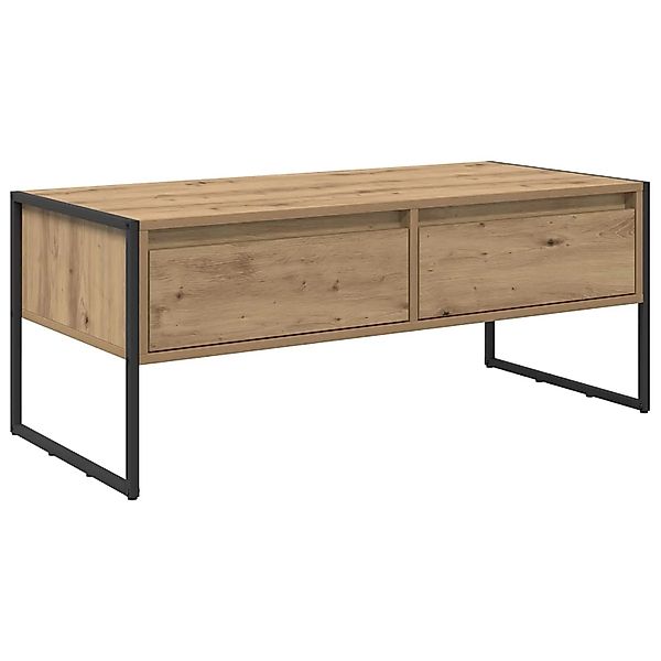 vidaXL Couchtisch Kunsthandwerk Eiche 100 x 46 x 40 cm Holzwerkstoff 886449 günstig online kaufen