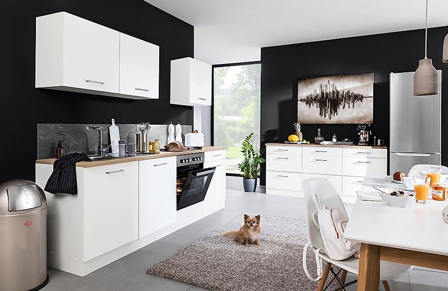 KOCHSTATION Küchenzeile "KS-Visby", ohne E-Geräte, Breite 240 cm günstig online kaufen