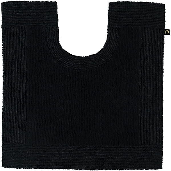Rhomtuft - Badteppiche Prestige - Farbe: schwarz - 15 - Toilettenvorlage mi günstig online kaufen
