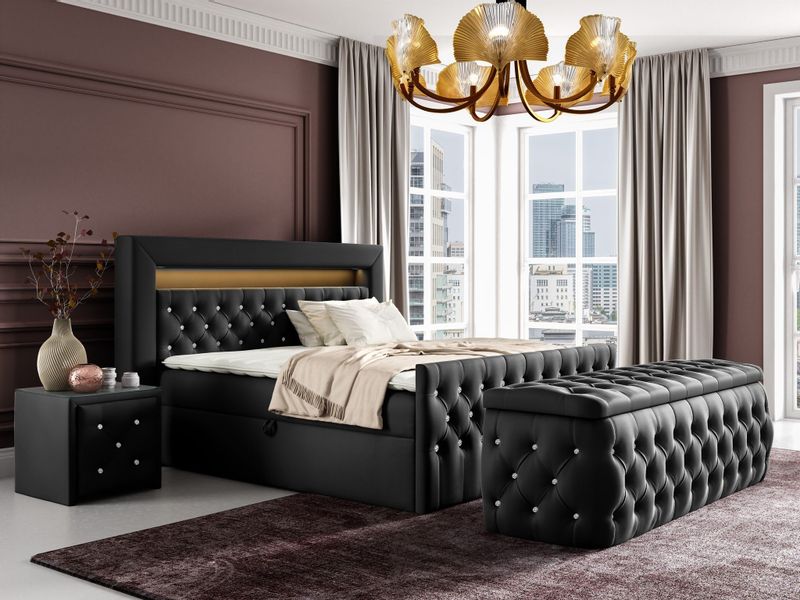 Fun Möbel Boxbett Schlafzimmerbett SEVRA Nr.4 günstig online kaufen