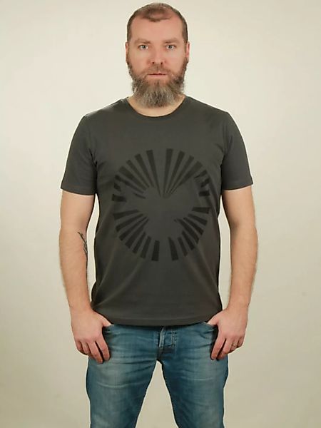 T-shirt Herren - Dove Sun - Dark Grey günstig online kaufen