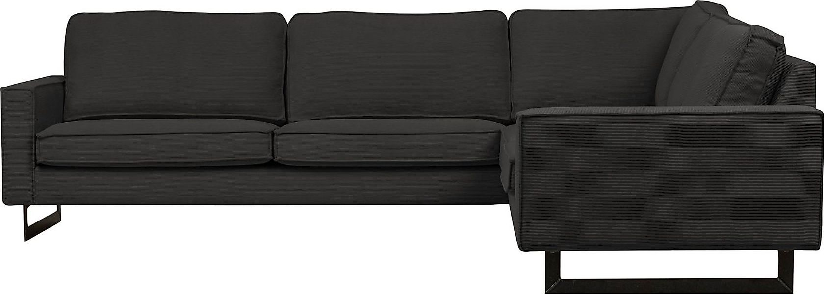 Home affaire Ecksofa Pinto, XXL, 250/290 cm, langer Schenkel, Ottomane, Cor günstig online kaufen