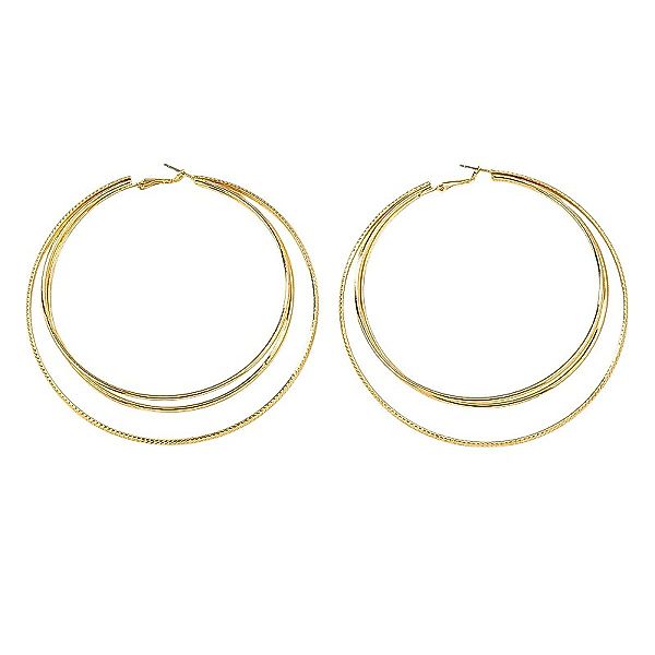KARMA Paar Creolen XXL Gold Damen günstig online kaufen