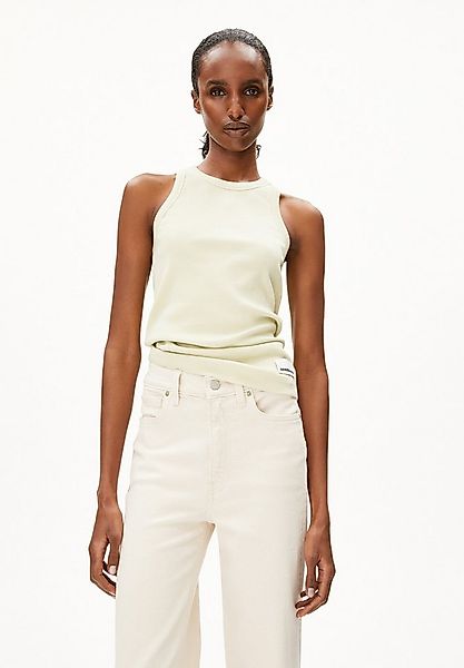 Armedangels Shirttop KANITAA Ripp-Top aus Bio-Baumwoll Mix (Fitted) Rundhal günstig online kaufen
