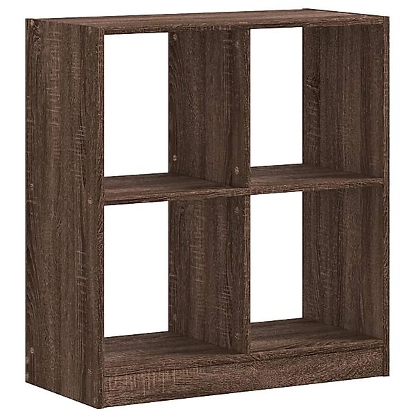 vidaXL Bücherregal Bücherregal Braun Eichen-Optik 68,5x32x75 günstig online kaufen