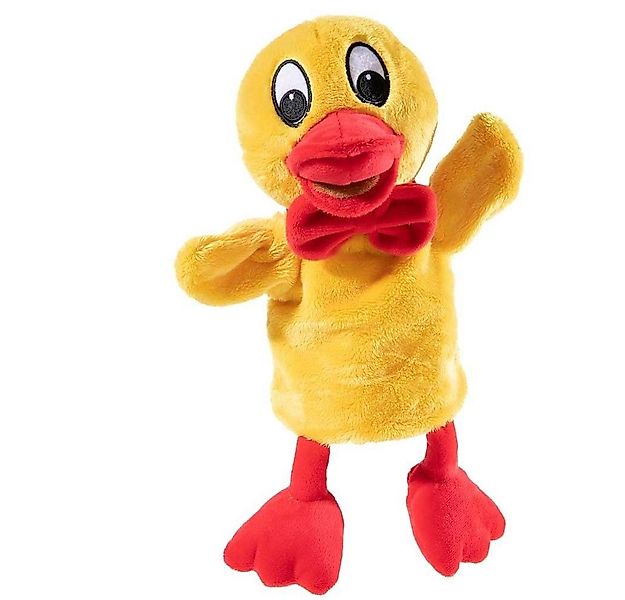 Heunec® Handpuppe Schnatterinchen, 28 cm, Gelb, GRS Material, Ente von Sand günstig online kaufen