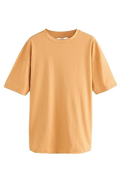 Next T-Shirt Relaxed Fit T-Shirt mit Nahtdetails im Skater-Stil (1-tlg) günstig online kaufen