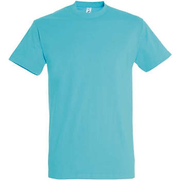 Sols  T-Shirt IMPERIAL camiseta color Azul Atolon-100% algodón semi-peinado günstig online kaufen