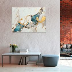 Wallarena Leinwandbild Abstrakt Marmor Grau Leinwand günstig online kaufen