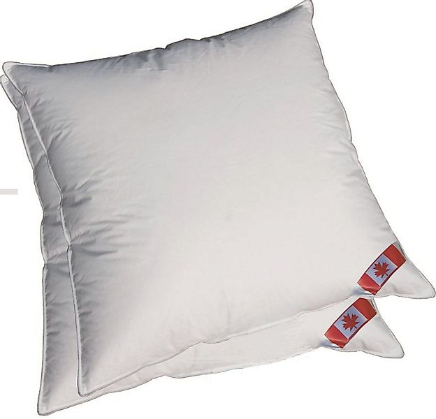 KÜNSEMÜLLER Kopfkissen Set Angebot 2 Classic Canada Daunenkissen Noblesse günstig online kaufen