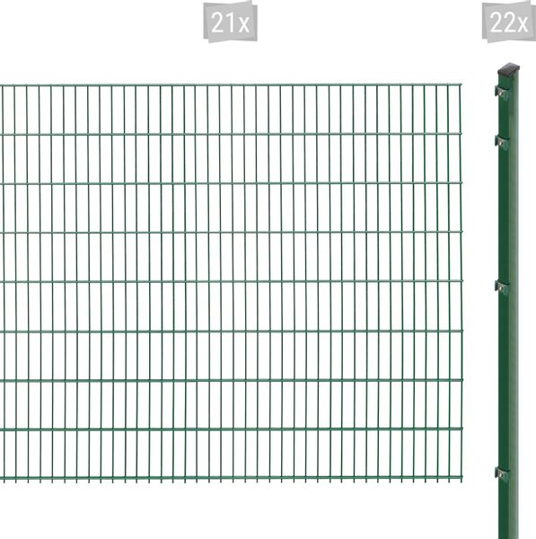 Arvotec Doppelstabmattenzaun EXCLUSIVE 163 zum Einbetonieren, günstig online kaufen