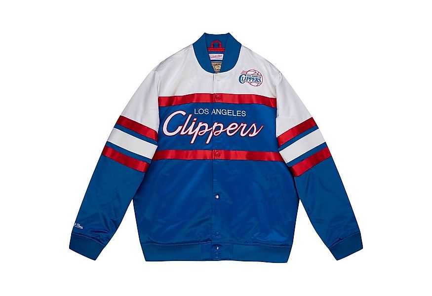 Mitchell & Ness Windbreaker Heavyweight Satin SCRIPT Los Angeles Clippers günstig online kaufen