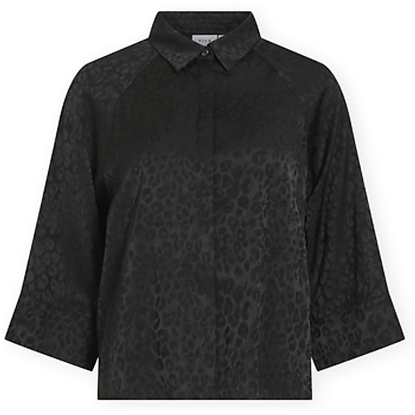 Vila  Blusen Salina Shirt - Black Beauty günstig online kaufen