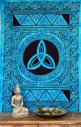 Guru-Shop Tagesdecke Boho-Style Wandbehang, indische Tagesdecke günstig online kaufen