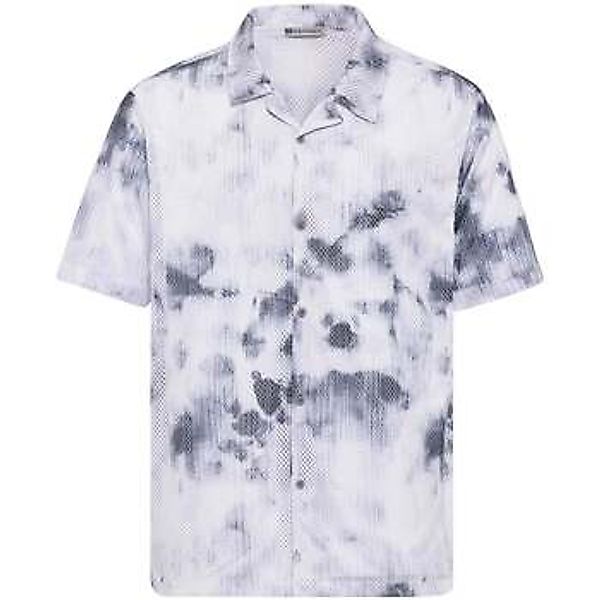 Dandalo  Hemdbluse Wessel Oversize Lapel Collar All-over Print Short Sleeve günstig online kaufen