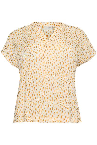 KAFFE Curve Kurzarmbluse Kurzarm-Bluse KCanny Große günstig online kaufen