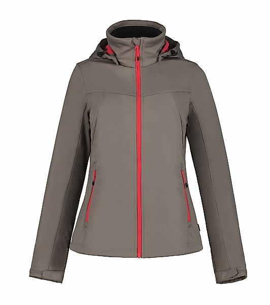Icepeak Softshelljacke "D SOFTSHELLJACKE BOISE" 1 Stk. tlg. mit Kapuze Wass günstig online kaufen