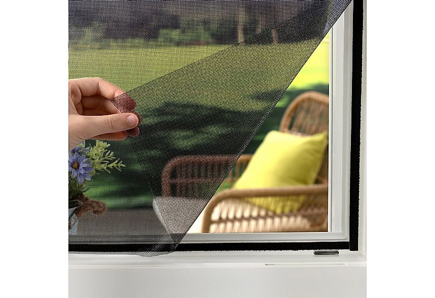 empasa Insektenschutz-Fensterrahmen mit Klettband, (1-St), Polyester Fliege günstig online kaufen