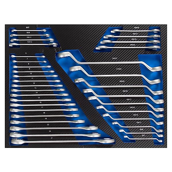 TRUTZHOLM Profi Werkstattwagen Einlage Ringschlüssel Maulschlüssel Satz 6 B günstig online kaufen