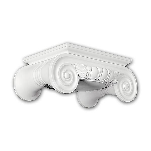 PROFHOME 111009 Vollsäulen Kapitell Säule Zierelement Stuckdekor, 23,4 cm x günstig online kaufen