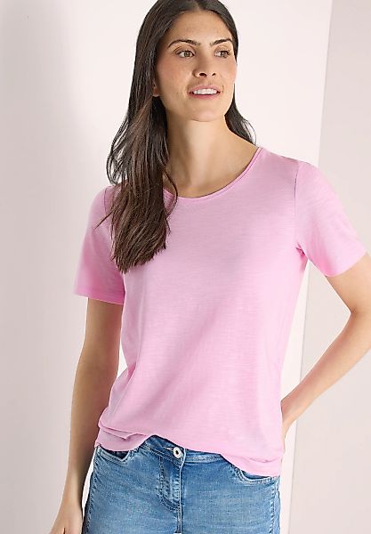 Cecil T-Shirt mit Rundhalsausschnitt günstig online kaufen