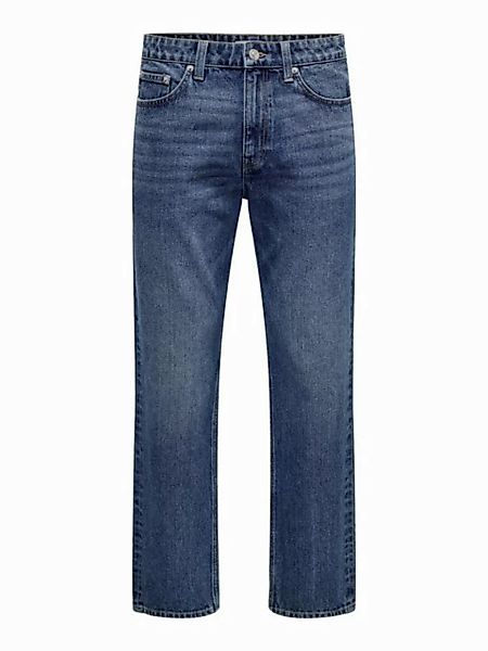 ONLY & SONS Regular-fit-Jeans Jeans Regular Fit Denim Pants ONSEDGE STRAIGH günstig online kaufen