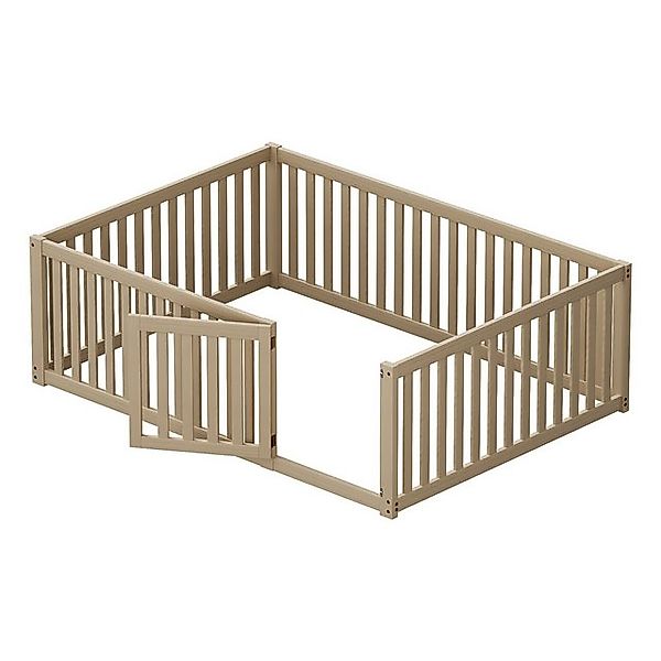 STILVORA Kinderbett 140x200 Babybett mit Matratze,Bettgestell mit Zaun und günstig online kaufen