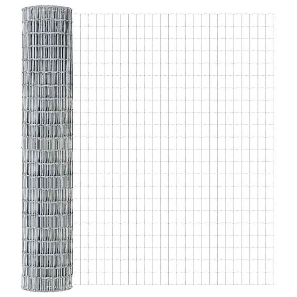 vidaXL Eurozaun 1,6 x 10 m PVC-beschichtetes Eisen 42004633 günstig online kaufen