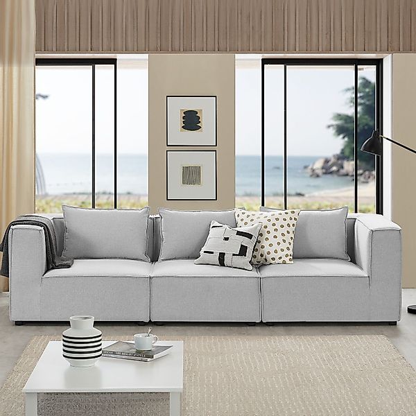 Juskys Sofa Domas, Ecksofa Rechts mit günstig online kaufen