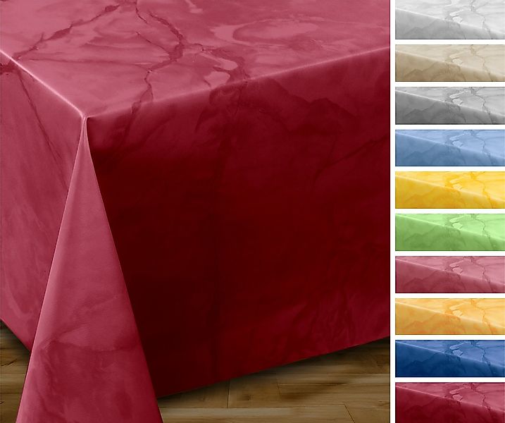 Beautex Tischdecke Wachstuchtischdecke abwischbar, Gartentischdecke Marmors günstig online kaufen