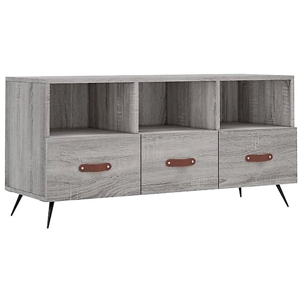 VidaXL TV-Schrank Grau Sonoma 102x36x50 cm Holzwerkstoff  Modell 8 günstig online kaufen