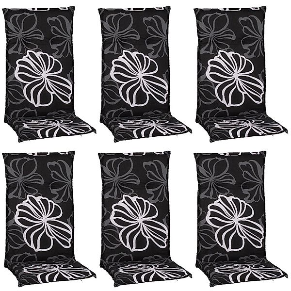 Beo Saumauflage Boston 6er-Set Hochlehner Schwarz-Weiß günstig online kaufen