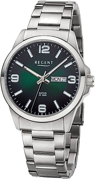 Regent Quarzuhr F1529 - 19864497, Armbanduhr,Herrenuhr,Saphirglas,Edelstahl günstig online kaufen