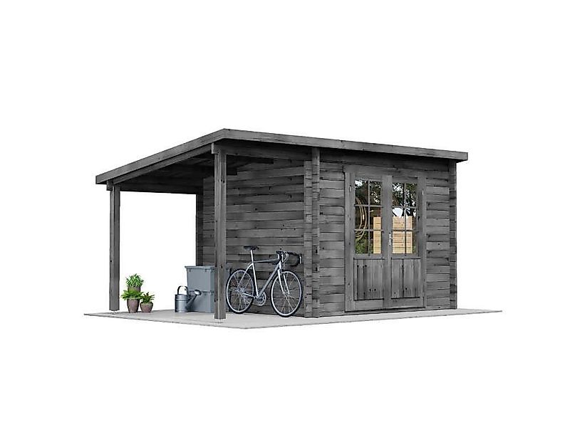 Alpholz Gartenhaus Holz Maria mit Schleppdach, günstig online kaufen
