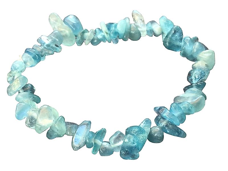 Steinfixx® Armband Aquamarin blau Splitterarmband - Brasilien - Der Seelens günstig online kaufen