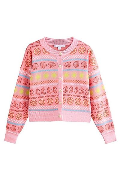 Next Strickjacke Bunte Strickjacke mit Meeresmuster günstig online kaufen