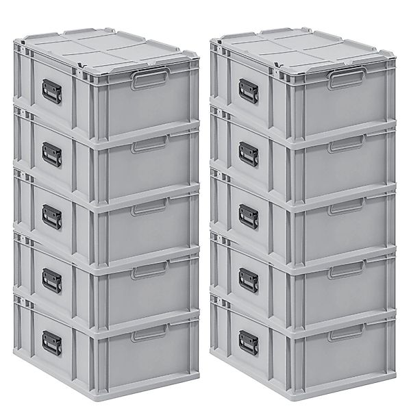 PROREGAL Spar Set 10x Eurobox Nextgen Portable HxBxT 235 x 40 x 60 cm 44 Li günstig online kaufen
